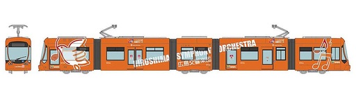 [TOMYTEC 322276  ] TOMYTEC 322276  1:150 N  Système de tramway, type 5100, n° 5110, Orchestre symphonique de Hiroshima 