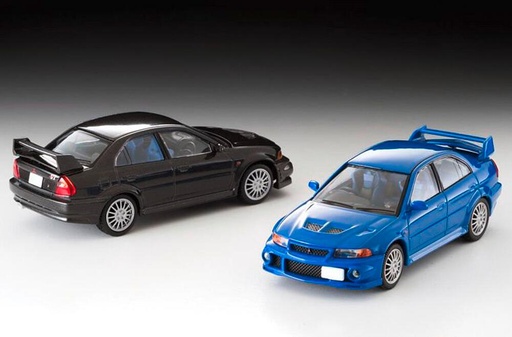 [TOMYTEC LV-N190b  ] TOMYTEC LV-N190b  1/64 Mitsubishi Lancer GSR EVOVI, noir 