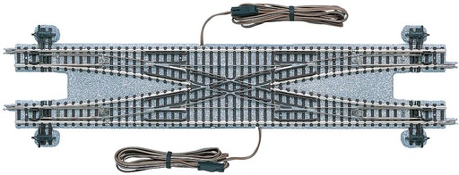 [TOMYTEC 12474  ] TOMYTEC 12474  N  Aiguillage à double croisement, sur ballast 