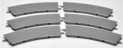 [TOMYTEC 231912  ] TOMYTEC 231912  N  Système de bus, 6 virages, 30°, r 214 mm 
