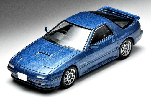 [TOMYTEC 307648  ] TOMYTEC 307648  1/64 Mazda RX7 GT-X Savanna, Blau, Modell 1989 