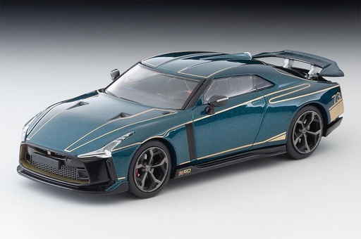[TOMYTEC 327943  ] TOMYTEC 327943  1/64 Nissan GT-R50, dunkelgrün 