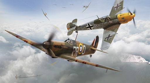 [AIRFIX A50135  ] AIRFIX A50135  1/72 Spitfire MkIa und ME Bf109E-4 Dogfight 