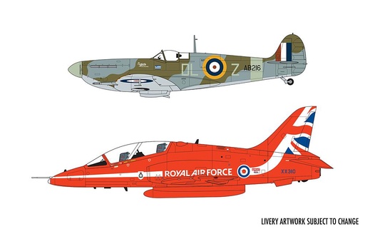 [AIRFIX A50187  ] AIRFIX A50187  1/72 Best of British: Spitfire and Hawk 