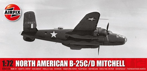 [AIRFIX A06015A  ] AIRFIX A06015A  1/72 North American B-25C/D Mitchell 