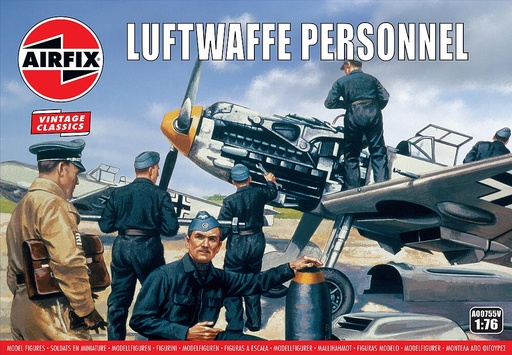 [AIRFIX A00755V  ] AIRFIX A00755V  1/76 WWII Luftwaffenpersonal 
