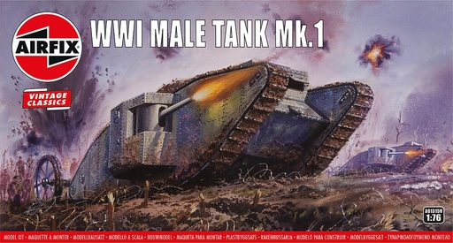 [AIRFIX A01315V  ] AIRFIX A01315V  1/76 Mark IV Male 