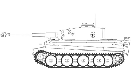 [AIRFIX A1354  ] AIRFIX A1354  1/35 Tiger-1 , Operation Zitadelle, frühe Version 
