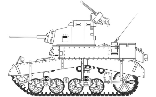 [AIRFIX A1358  ] AIRFIX A1358  1/35 M3 Stuart Honey, britische Version 
