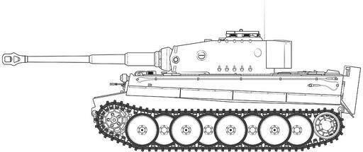 [AIRFIX A1359  ] AIRFIX A1359  1/35 Tiger-1, mittlere Version 