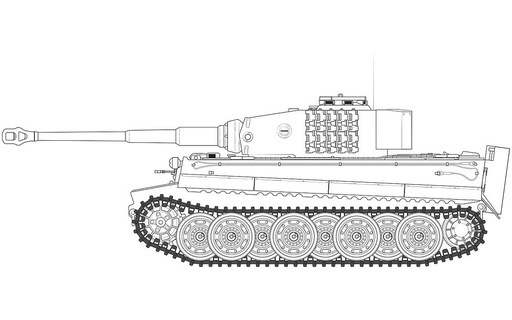 [AIRFIX A1364  ] AIRFIX A1364  1/35 Tiger-1, späte Version 