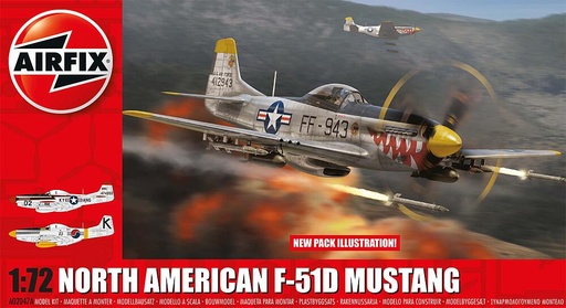 [AIRFIX A02047A  ] AIRFIX A02047A  1/72 North American D-51D Mustang 