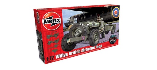 [AIRFIX A02339  ] AIRFIX A02339  1/72 Willys Jeep Trailer & Howitzer 
