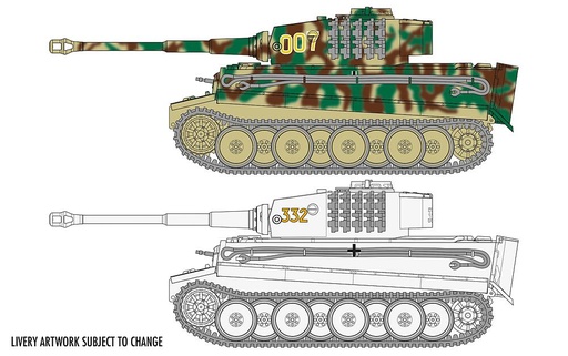 [AIRFIX A02342  ] AIRFIX A02342  1/72 Tiger 1 