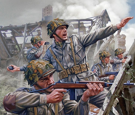 [AIRFIX A02711V  ] AIRFIX A02711V  1/32 WWII US Fallschirmjäger 