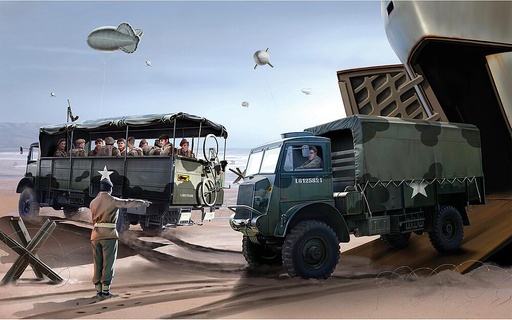[AIRFIX A03306  ] AIRFIX A03306  1/76 Bedford QLD/QLT Trucks 
