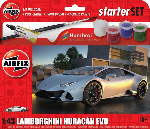 [AIRFIX A55007  ] AIRFIX A55007  1/43 Starter Set - Lamborghini Huracan 