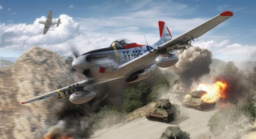 [AIRFIX A05136  ] AIRFIX A05136  1/48 North American F51D Mustang 