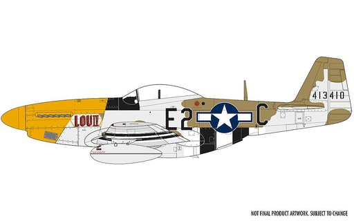 [AIRFIX A05138  ] AIRFIX A05138  1/48 North American P51-D Mustang (Filletless Tails) 