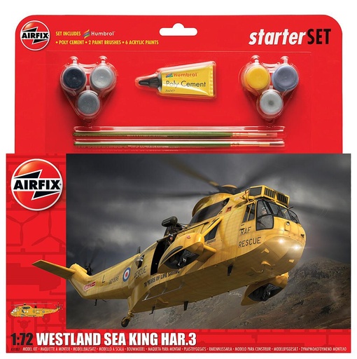 [AIRFIX A55307B  ] AIRFIX A55307B  1/72 Large Starter Set, Westland Sea King HAR.3 