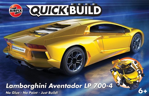 [AIRFIX J6026  ] AIRFIX J6026     QUICKBUILD Lamborghini Aventador - gelb 