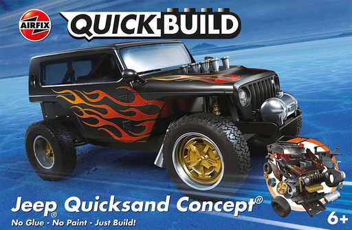[AIRFIX J6038  ] AIRFIX J6038  1/24   Quickbuild Jeep Quicksand Konzept 
