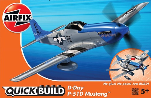 [AIRFIX J6046  ] AIRFIX J6046     QUICKBUILD D-Day Mustang 