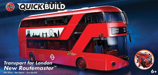 [AIRFIX J6050  ] AIRFIX J6050     QUICKBUILD New Routemaster Bus 