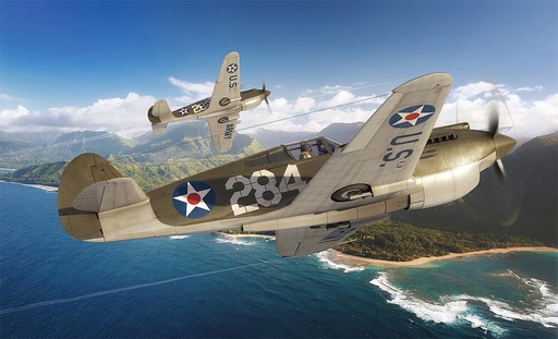 [AIRFIX A01003B  ] AIRFIX A01003B  1/72 Curtiss P-40B Warhawk 