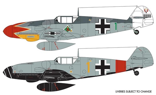 [AIRFIX A02029B  ] AIRFIX A02029B  1/72 Messerschmitt Bf 109G-6 