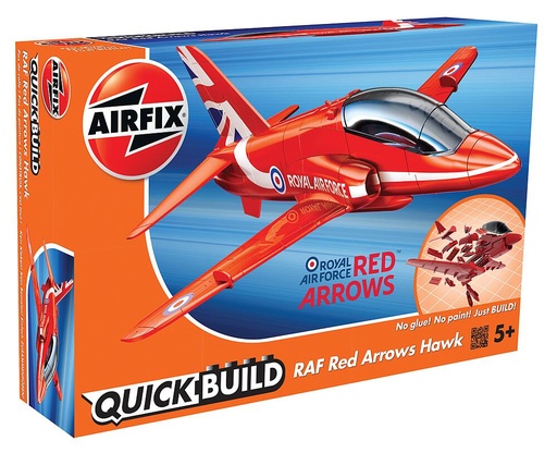 [AIRFIX J6018  ] AIRFIX J6018     QUICKBUILD Red Arrows Hawk 