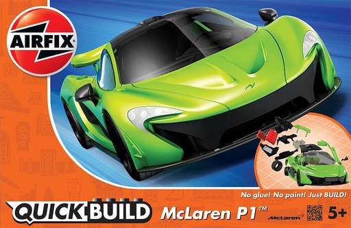 [AIRFIX J6021  ] AIRFIX J6021  1/24   QUICKBUILD McLaren P1, grün 