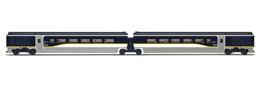 [HORNBY R4580  ] HORNBY R4580  1/76   Eurostar, classe 373/1 e300 Divisible Centre Saloons Coach Pack 