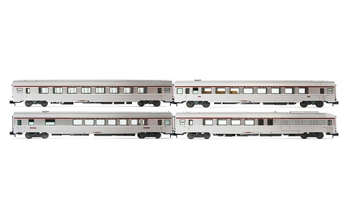 [ARNOLD HN4444  ] ARNOLD HN4444   N  SNCF, coffret de 3 voitures voyageurs TEE Paris - Ruhr 