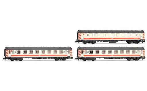 [ARNOLD HN4454  ] ARNOLD HN4454   N  RENFE, coffret de 3 voitures de voyageurs 5000 