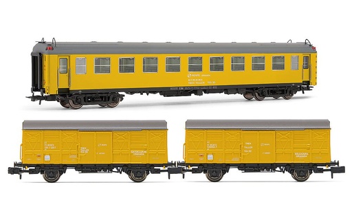 [ARNOLD HN4456  ] ARNOLD HN4456   N  RENFE, set de 3 pièces Tren Taller Granada 