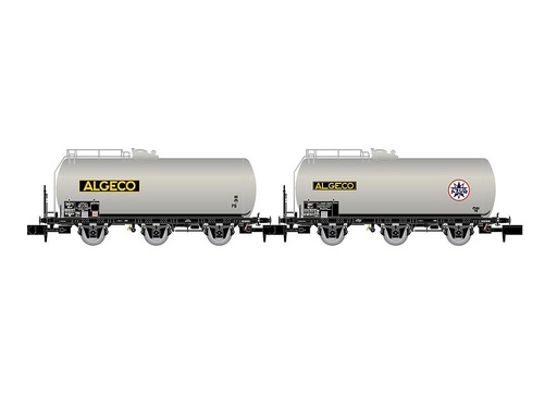 [ARNOLD HN6607  ] ARNOLD HN6607   N  SNCF, Coffret de 2 wagons à 3 essieux. Wagon-citerne 