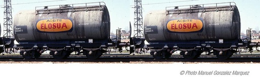 [ARNOLD HN6613  ] ARNOLD HN6613   N  RENFE, coffret de 2 wagons à 3 essieux. Wagon-citerne 
