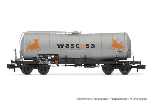 [ARNOLD HN6627  ] ARNOLD HN6627   N  WASCOSA, wagon à 4 essieux. Wagon-citerne 