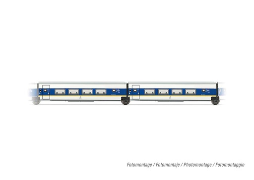 [ARNOLD HN4463  ] ARNOLD HN4463   N  RENFE, set complémentaire de 2 pièces pour le wagon Talgo 200 Turista 
