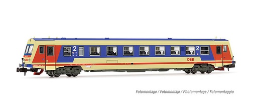 [ARNOLD HN2522  ] ARNOLD HN2522   N  ÖBB, automotrice diesel 2 pièces série 5047 (motorisée + factice) 