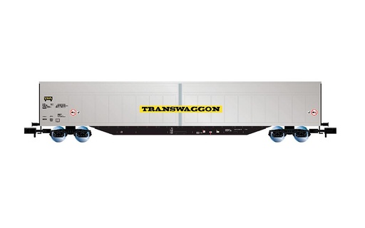 [ARNOLD HN6638  ] ARNOLD HN6638   N  CH-TWA, wagon à 4 essieux. Wagon à parois coulissantes Habbins 