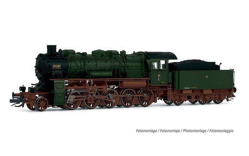 [ARNOLD HN9066S  ] ARNOLD HN9066S   TT  P.St.E.V., locomotive à vapeur G 12, avec son numérique 
