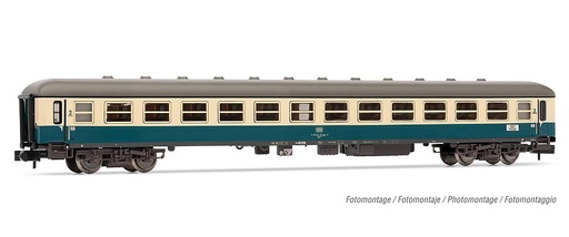 [ARNOLD HN4363  ] ARNOLD HN4363  1/160   DB, Bm234 Voiture voyageurs 2ème classe, MD 36 bogies 