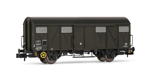 [ARNOLD HN6514  ] ARNOLD HN6514  1/160   SNCF, coffret de 2 wagons de marchandises couverts à 2 essieux K 