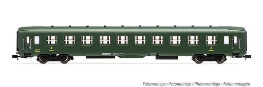 [ARNOLD HN4384  ] ARNOLD HN4384  1/160   SNCF, voiture-couchettes DEV AO B10c10, vert 