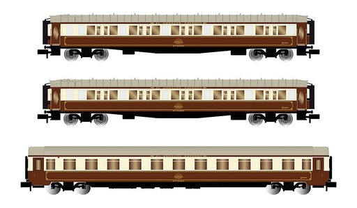 [ARNOLD HN4397  ] ARNOLD HN4397  1/160   RENFE, coffret de 3 voitures voyageurs, Al-Andalus 