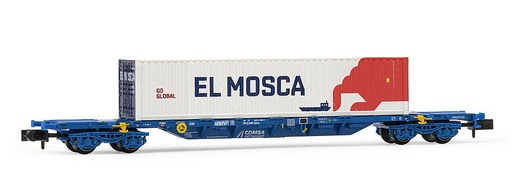 [ARNOLD HN6594  ] ARNOLD HN6594   N  Comsa, wagon porte-conteneurs avec 45 conteneurs El Mosca 