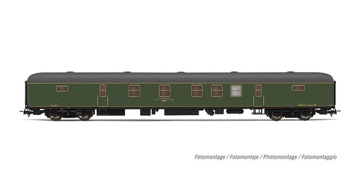 [ELECTROTREN HE4022  ] ELECTROTREN HE4022   H0  RENFE, chariot postal DGDC-3000 