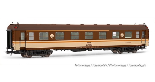 [ELECTROTREN HE4024  ] ELECTROTREN HE4024   H0  RENFE, chariot-bar 5000 